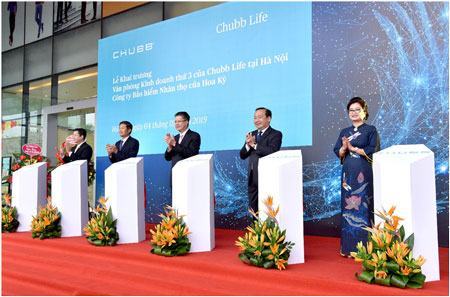 Chubb Life Việt Nam khai trương văn phòng kinh doanh thứ 3 tại Hà Nội.