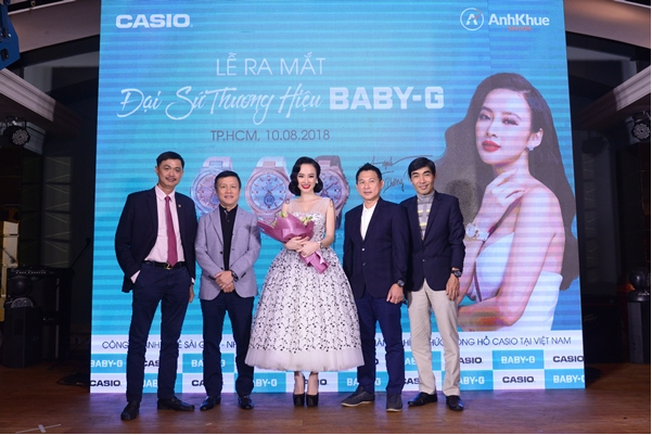 Anh Khuê Sài Gòn ra mắt đại sứ Baby-G tại Việt Nam