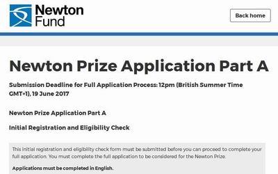 Giải thưởng Newton 2017
