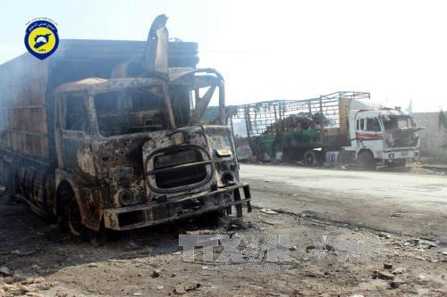 Nga giận dữ bác bỏ cáo buộc tấn công đoàn xe cứu trợ của LHQ