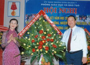 Ngành GD-ĐT Q.7, TP.HCM: Những thành quả đạt được trong ba năm qua