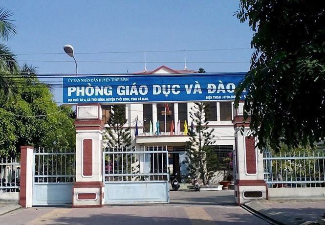 Phòng GD-ĐT huyện Thới Bình nợ giáo viên 24 tỉ đồng /// Ảnh: Gia Bách