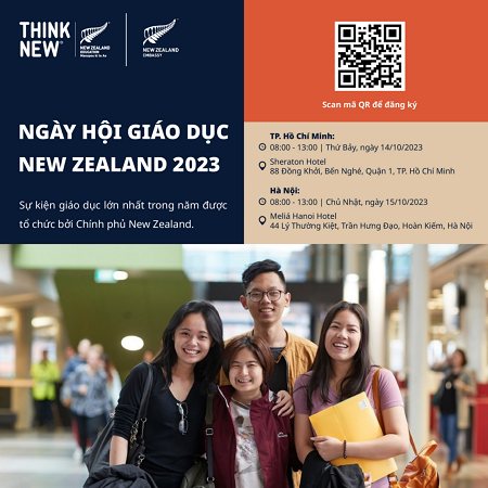 Sẵn sàng cho hành trang tương lai tại ngày hội giáo dục New Zealand