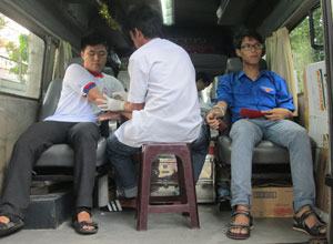 Ngày hội hiến máu tình nguyện