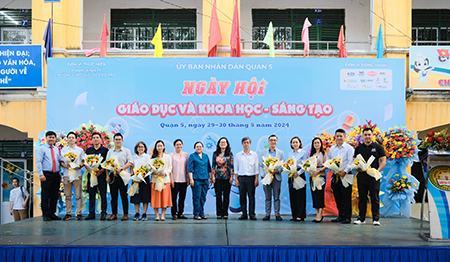 Sôi nổi Ngày hội Giáo dục và Khoa học – Sáng tạo quận 5