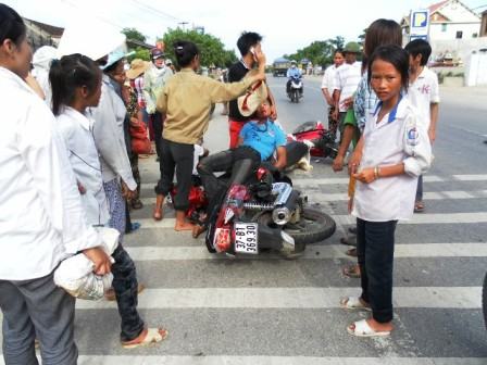 Nghệ An: 2 vụ tai nạn trong vòng 4 giờ, 4 người nhập viện