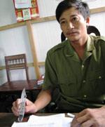 Con dao mà Hoàng Kỳ Anh đã đâm Nguyễn Văn Bình.