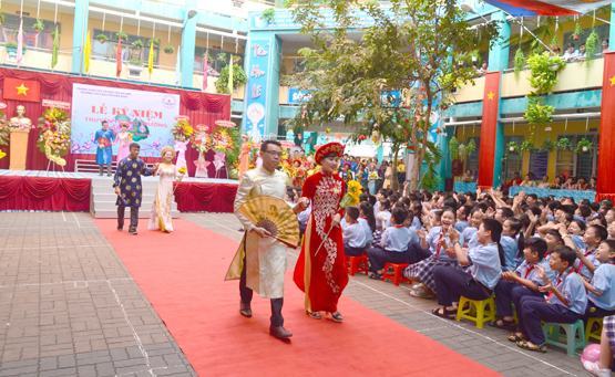 THCS Nguyễn Văn Nghi: Tưng bừng ngày truyền thống