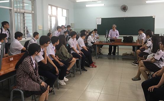 Đến với học trò bằng tình yêu thương!