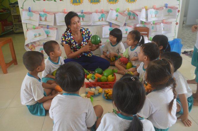 Ngó bần, mù u... biến thành học cụ 