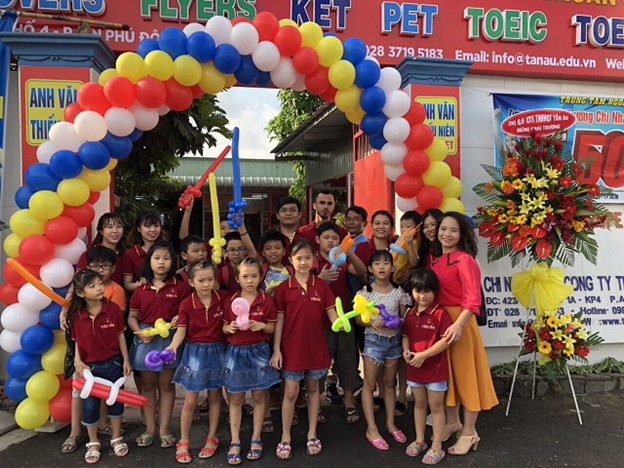 Ngoại ngữ Tân Âu khai trương chi nhánh mới tại TP HCM