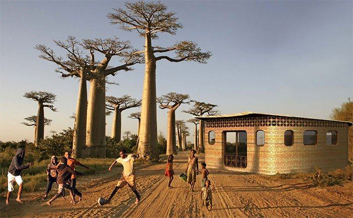 Ngôi trường in 3D đầu tiên trên thế giới có thể sẽ được xây dựng ở Madagascar