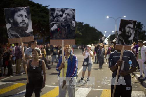 Người dân Cuba cam kết bảo vệ sự nghiệp cách mạng