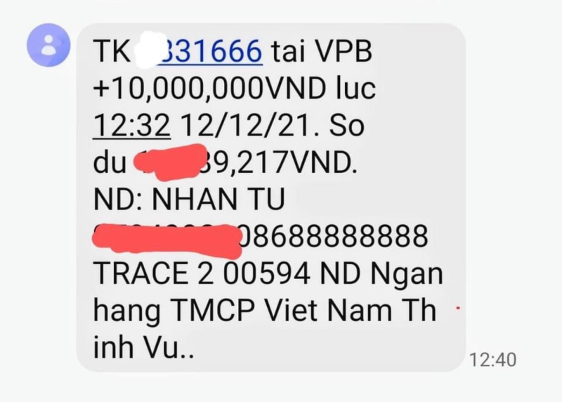 Người đàn ông mất sạch tiền trong tài khoản khi trả lại 2 triệu tiền chuyển nhầm - ảnh 1