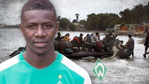 Thoát khỏi nghèo đói và chiến sự tại quê nhà cùng chuyến vượt biển chết chóc, Ousman Manneh đang trở thành một trong những tài năng trẻ sáng giá nhất nước Đức