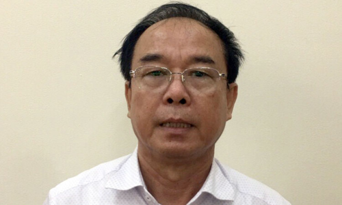 Ông Nguyễn Thành Tài tại cơ quan điều tra.