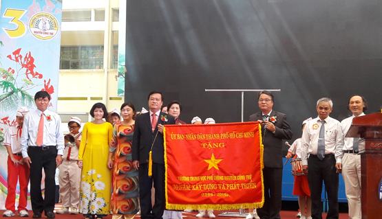 Trường THPT Nguyễn Công Trứ kỷ niệm 30 năm thành lập