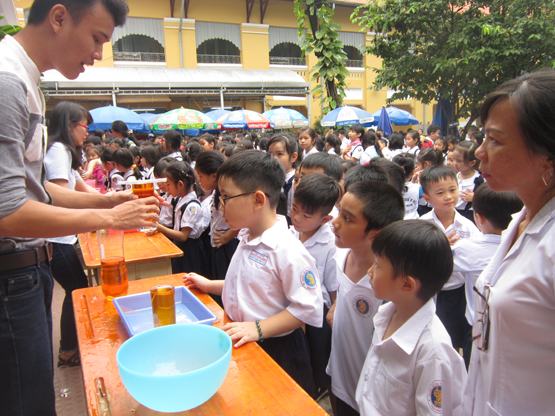 Sôi động Ngày hội khoa học ngoại khóa