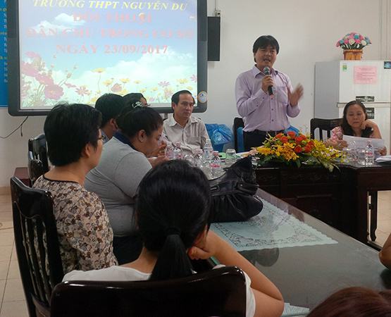 Đối thoại dân chủ giữa Ban giám hiệu và giáo viên