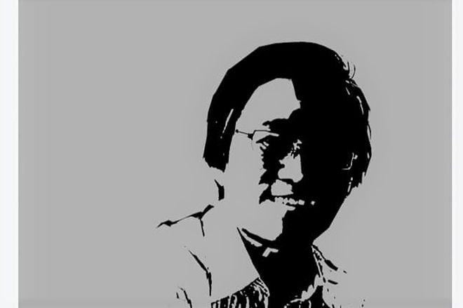 Nụ cười của nhà thơ Đoàn Vị Thượng từ nay sẽ tắt /// Ảnh: T.L