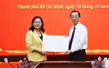 Ông Trần Hoàng Ngân làm thư ký Bí thư Thành ủy TP.HCM