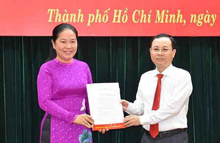 Bà Lê Thị Hồng Nga làm Bí thư Đảng ủy Khối cơ sở Bộ Công thương