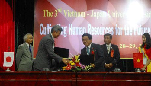 Việt Nam – Nhật Bản: Hiệu trưởng các trường ĐH hợp tác, trao đổi kinh nghiệm