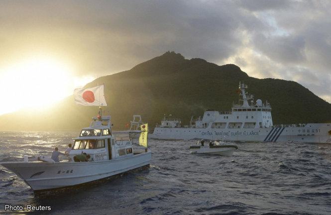 Nhật đưa 600 binh sĩ, vũ khí hạng nặng bảo vệ đảo