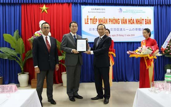 ĐH Ngoại ngữ Đà Nẵng tiếp nhận “Phòng văn hóa Nhật Bản”