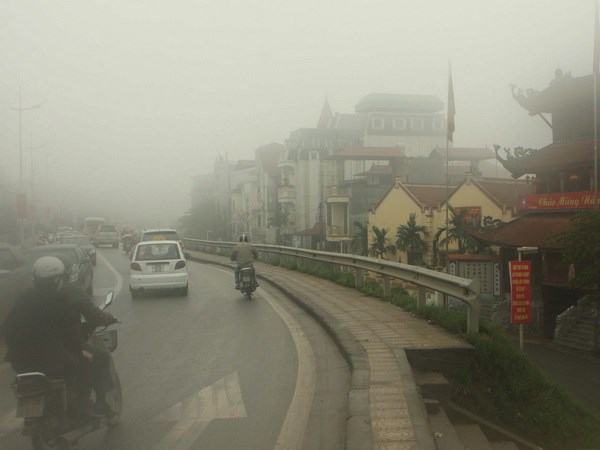 Nhiệt độ tăng nhẹ, thời tiết Bắc Bộ vẫn âm u và mưa nhỏ