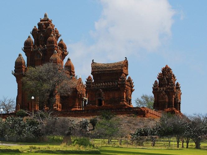 Tháp Pô Klong Garai (Ninh Thuận)  /// Ảnh: Thiện Nhân