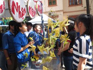 Nhiều hoạt động tại Ngày hội quốc tế những người tình nguyện