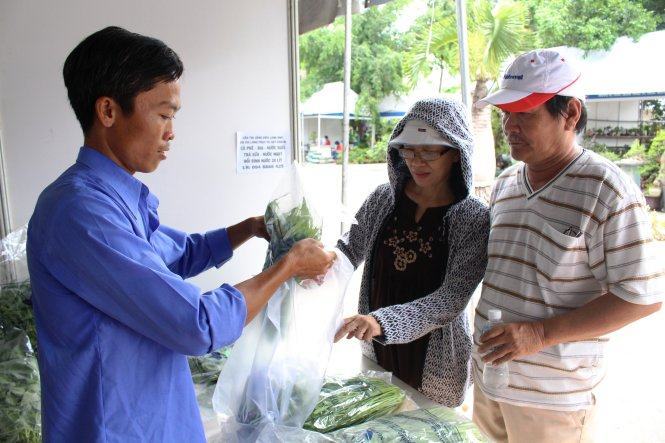 Rau VietGAP “cháy” hàng 