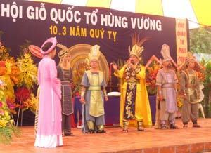 Nhiều trường học tổ chức lễ Giỗ quốc tổ Hùng Vương