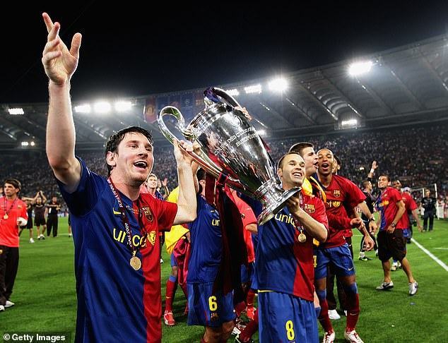 Barcelona pay European champions a lifetime salary after a promise from a former president