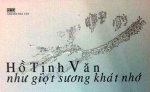 Như giọt sương khát nhớ của cô giáo Hồ Tịnh Văn