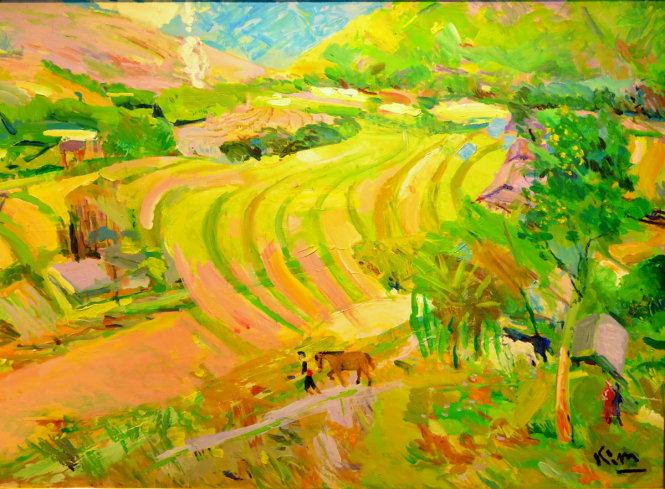 Những bức tranh trong trẻo của họa sĩ 82 tuổi &nbsp; &nbsp; &nbsp; 