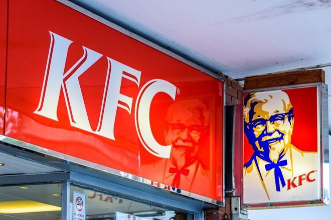 KFC có lợi thế khi nắm trong tay một số vị trí mặt bằng đắc địa /// Shutterstock