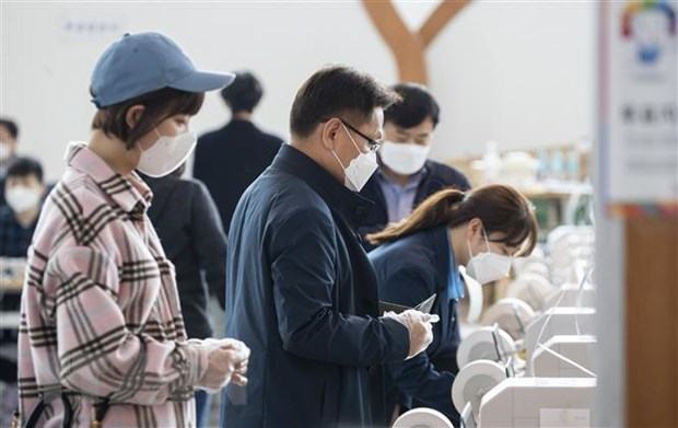 Nhung dieu thu vi tu cuoc Tong tuyen cu bau quoc hoi o Han Quoc hinh anh 1