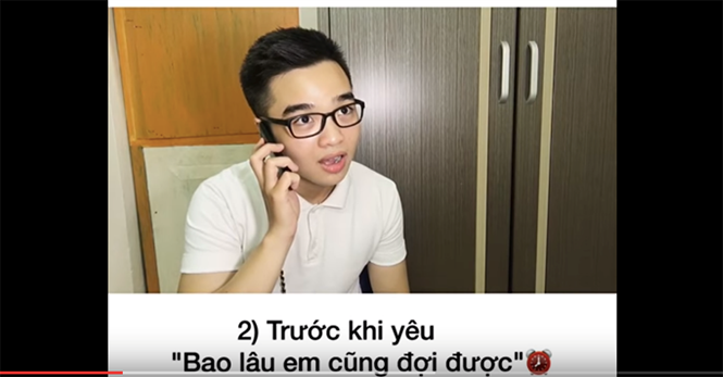 Tun Phạm trong một Vlog hài hước của anh /// Ảnh chụp màn hình