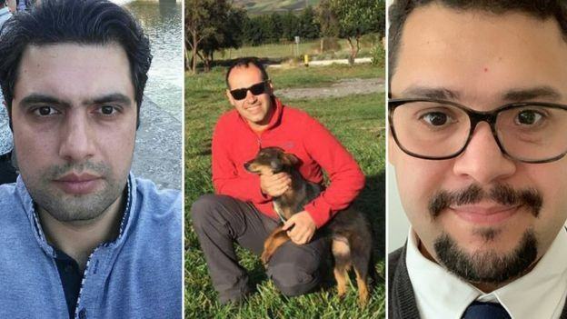 Ba công dân Anh thiệt mạng là Mohammed Reza Kadkhoda Zadeh, chủ một tiệm giặt là, Sam Zokaei, một kỹ sư và Saeed Tahmasebi,