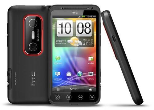 HTC Evo 3D.