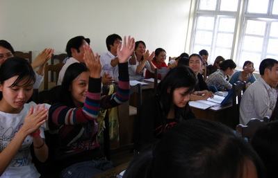 Mỗi người đều có một cảm giác ấm áp, hạnh phúc.