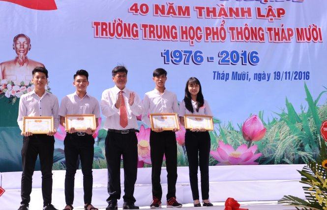 “Nobel mini” ở Trường THPT Tháp Mười