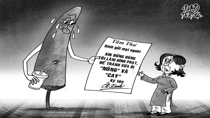 Nói chuyện riêng, học sinh bị phạt ăn… ớt