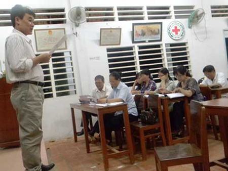 Nông dân rủ nhau đi học… Anh văn