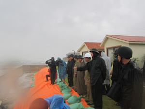 Nước sông dâng cao gây ngập lụt Hội An