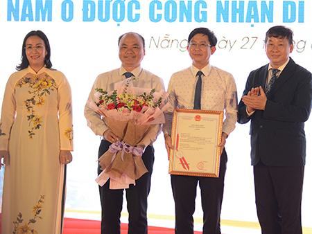 Nước mắm Nam Ô đón nhận văn bằng bảo hộ chỉ dẫn địa lý