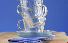 Ổ bệnh từ những chiếc ly lâu ngày không rửa