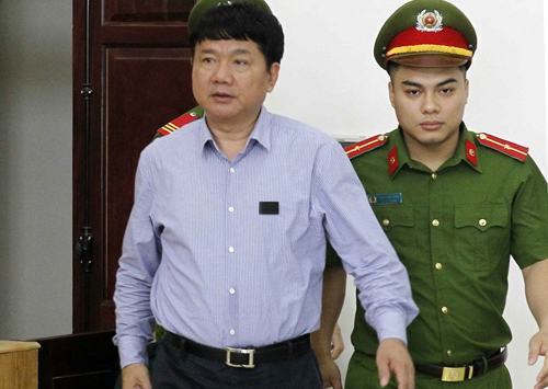 Ông Thăng tại phiên tòa phúc thẩm. Ảnh: TTXVN